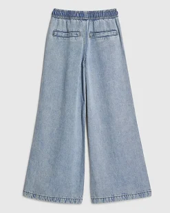 Girls Blue Loose Fit Jeans