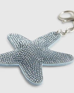 Girls Blue Starfish Bag Charm