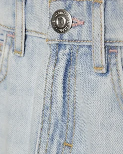Girls Blue Straight Jeans