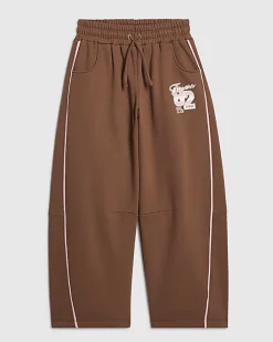 Girls Brown 82 Joggers