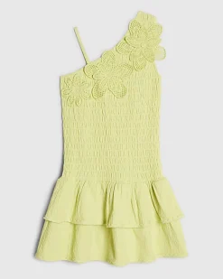 Girls Crochet Flower Dress