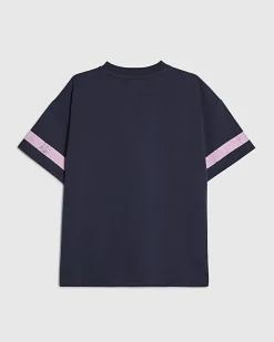 Girls Navy New York 91 T-Shirt