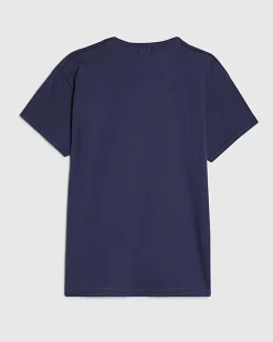 Girls Navy NY Leopard 67 T-Shirt