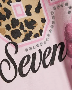 Girls Pink 67 Boxy T-Shirt