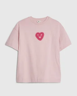 Girls Pink Graffiti T-Shirt