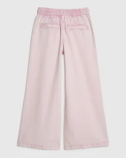 Girls Pink Loose Fit Jeans
