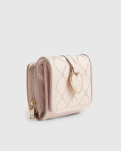 Girls Pink Monogram Purse