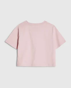 Girls Pink Pugs and Kisses Boxy T-Shirt