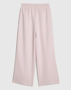 Girls Pink Side Stripe Joggers