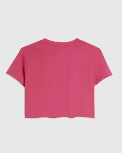 Girls Pink Soda Pop Boxy T-Shirt