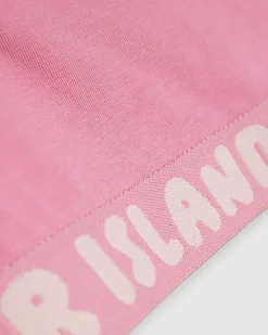 Girls Pink Strappy Pack Of 3 Crop Tops