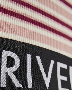 Girls Pink Stripe Top