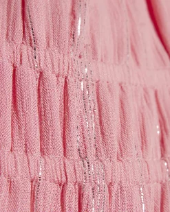 Girls Pink Tiered Dress