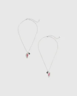 Girls Pink Watermelon Necklace