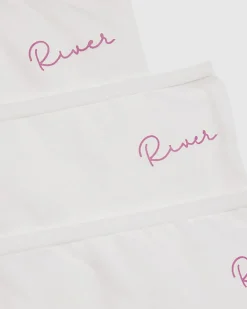 Girls White RI Pack Of 7 Briefs
