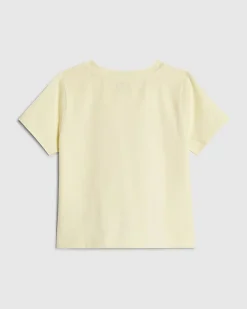 Girls Yellow Butterfly T-Shirt