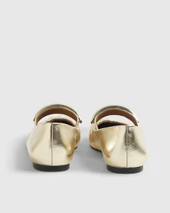 Gold Bangle Ballet Shoes