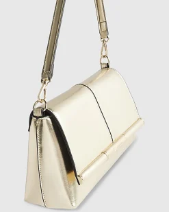 Gold Bar Front Clutch Bag