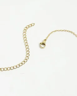 Gold Flower pendant Necklace