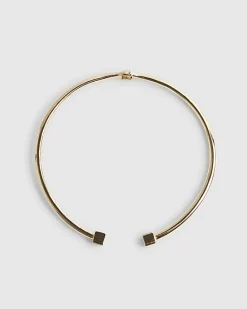 Gold Hinged Necklace