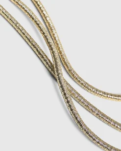 Gold Layered Starfish Necklace