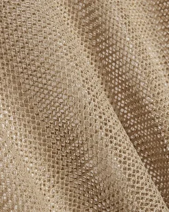 Gold Metallic Knitted Cape