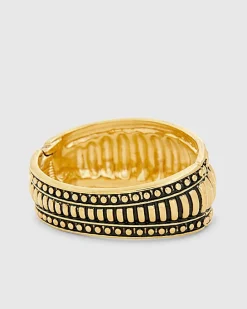 Gold Ridge Bangle