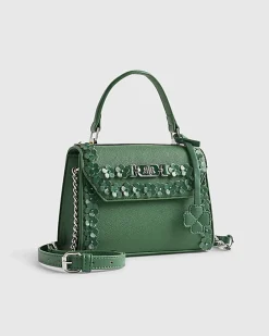 Green Clover Mini Tote Bag