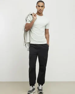 Green Essential Muscle Fit Stretch T-Shirt