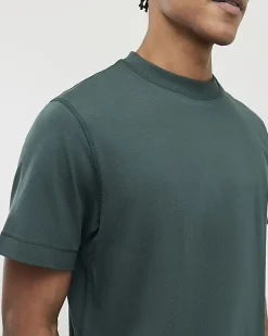 Green Essential Regular Fit Midweight T-Shirt