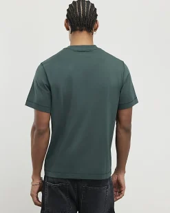 Green Essential Regular Fit Midweight T-Shirt