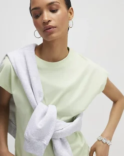 Green Grown On Sleeve T-Shirt