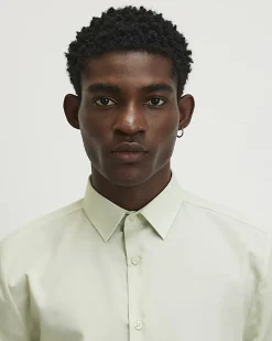 Green Slim Fit Shirt