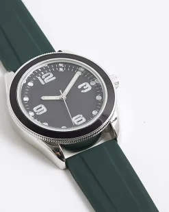 Green Strap Watch