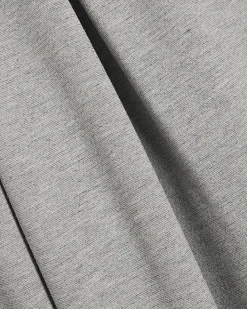 Grey Drawstring Wide Leg Trousers
