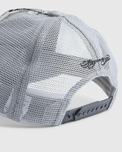 Grey Japanese Dragon Cap