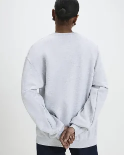 Grey Long Sleeve New York Sweatshirt