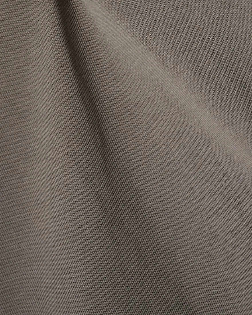 Grey Oversized Fit Crew Neck T-Shirt