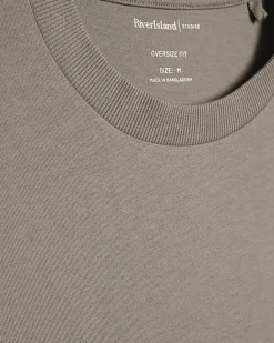 Grey Oversized Fit Heavyweight T-Shirt