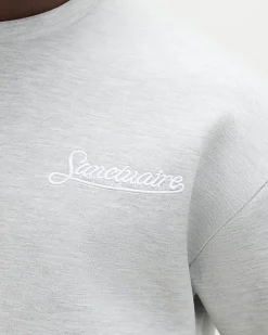 Grey Oversized Premium Crew Neck T-Shirt