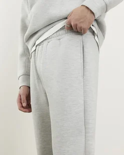 Grey Premium Regular Fit Joggers