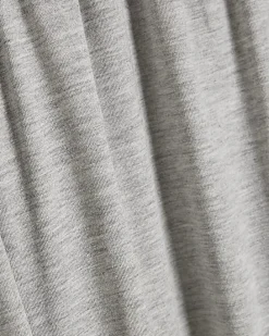 Grey Ruched Bubble Hem Trousers
