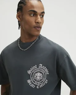 Grey Saint Antoine Crest T-Shirt