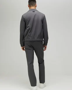 Grey Skinny Fit Comfort Stretch Trousers