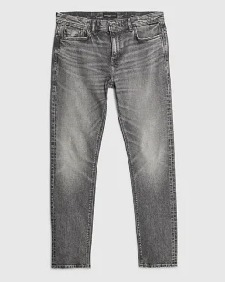 Grey Skinny Fit Stretch Jeans