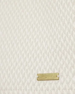 Grey Slim Fit Jacquard Textured Shorts