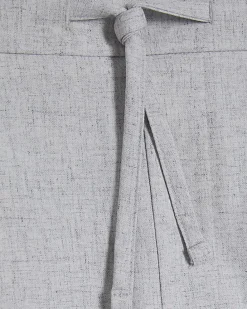 Grey Slim Fit Pull On Shorts
