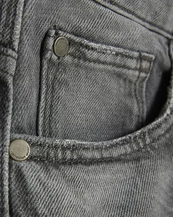 Grey Straight Fit Jeans