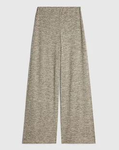 Grey Wide Leg Trousers