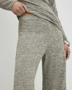 Grey Wide Leg Trousers